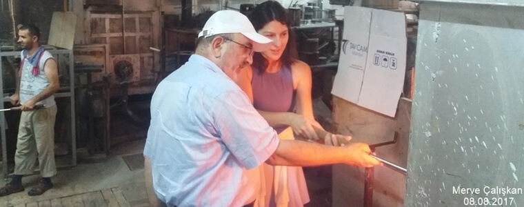 Merve Çalışkan Cam Dostları Ailesine Katıldı