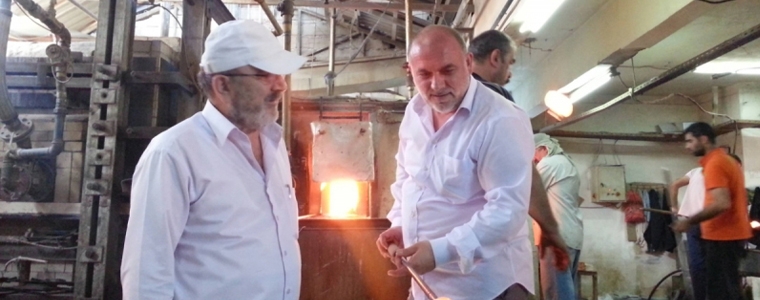 Murat Sezer ve Murat Kanbur Cam Dostları Ailesine Katıldılar