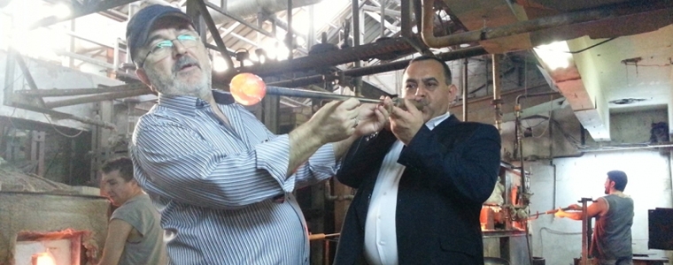 Ramazan Özbey ve Mehmet Tavalı Cam Dostları Ailesine Katıldılar