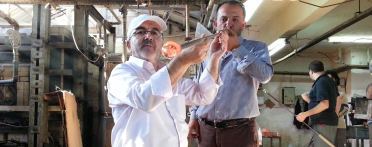 Ramazan Yön,Okan Birol ve Hasan Biter Cam Dostları Ailesine Katıldılar