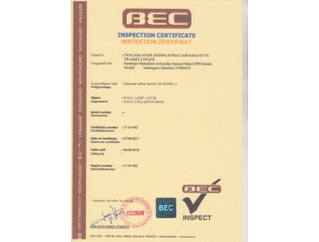 Certificates