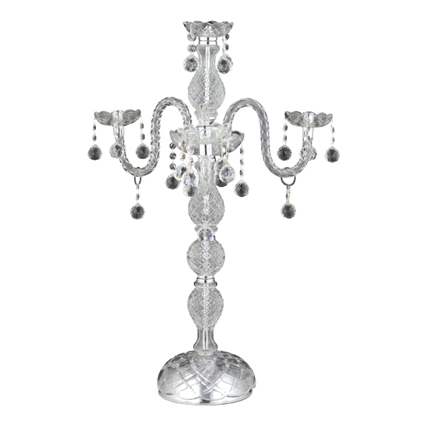 Hazal Candlestick Transparent 04