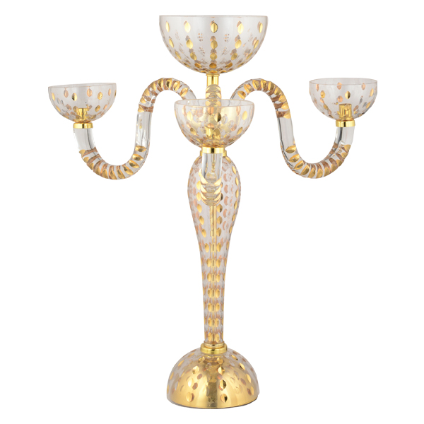 Gilding 1 Candleholder Transparent Gilding 03