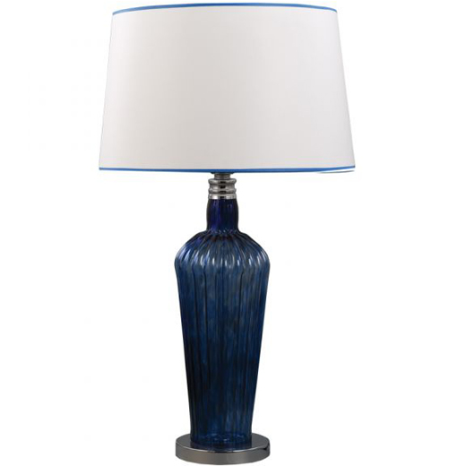 Navy Blue Lampshade