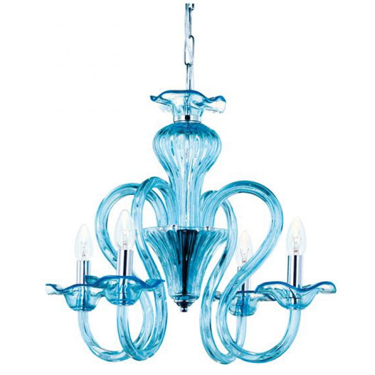 Bouquet (Blue) Chandelier