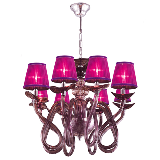 Elif 1 Purple Chandelier