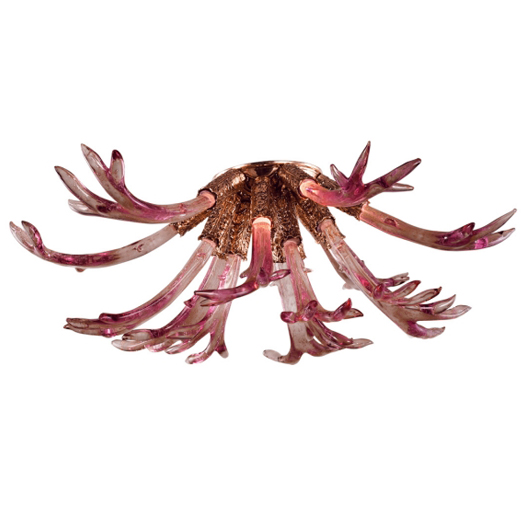 Maral Plafoyer Pink Chandelier