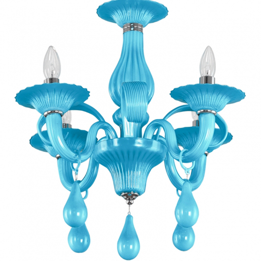 Cute Blue Chandelier