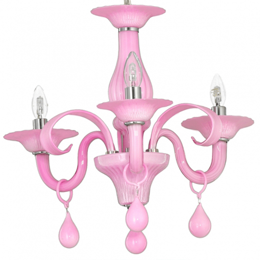 Cute (Pink) Chandelier