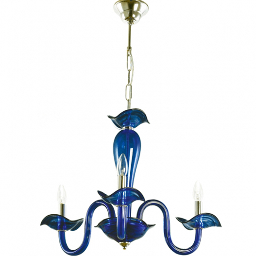 Zoom (Cobalt) Chandelier